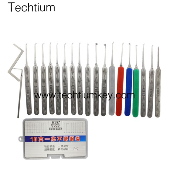 18 pin Lock Pick Tools